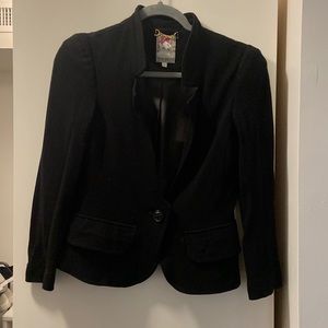 Yoana Baraschi black blazer size small